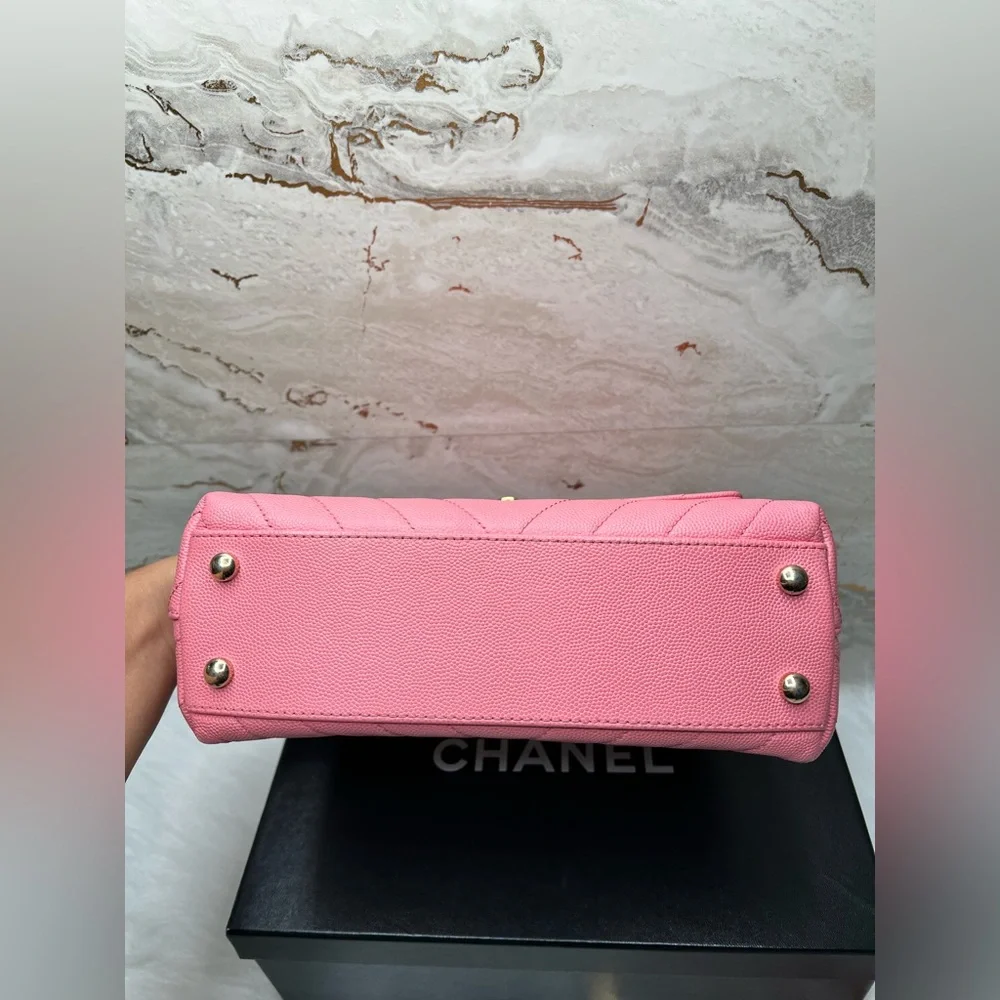 #038280BB SM Pink Coco Top Handle - Picture 8 of 10